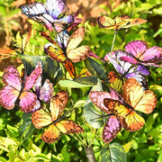 Luci da giardino LED solari Butterfly Flower IP65