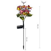 Luci da giardino LED solari Butterfly Flower IP65
