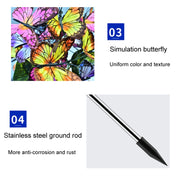 Luci da giardino LED solari Butterfly Flower IP65