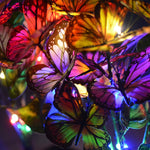 Luci da giardino LED solari Butterfly Flower IP65