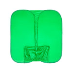 Schermo verde con ritaglio di sfondo fronte-retro per e-sport dal vivo per sedia