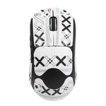 Per Logitech GPW 2-Generation Mouse Gli adesivi antiscivolo assorbono la pasta del sudore, White Print Half Surround, Black Gold Print Half Surround, Black Print Half Surround, Black Print Fully Surround, White Print Fully Surround                     ...