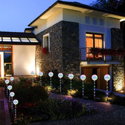 Luce solare da giardino LED decorativa a spina IP65
