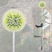 Luce solare da giardino LED decorativa a spina IP65