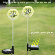 Luce solare da giardino LED decorativa a spina IP65