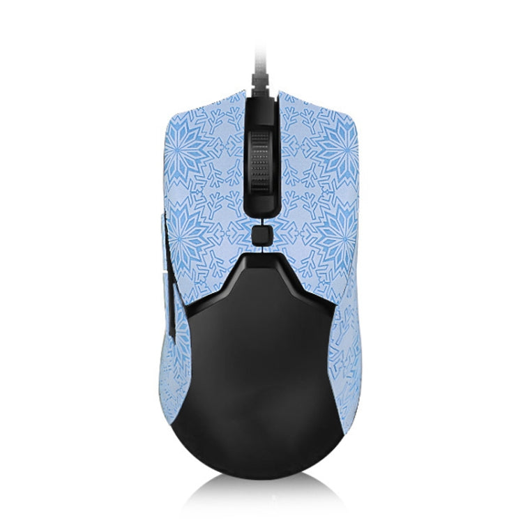 Adesivi per mouse antiscivolo con motivo fiocco di neve, For Razer Viper Ultimate Black Half Surround, For Razer Viper Ultimate Pink Half Surround, For Razer Viper Ultimate Blue Half Surround, For Razer Viper Ultimate Black Full Surround���������������...