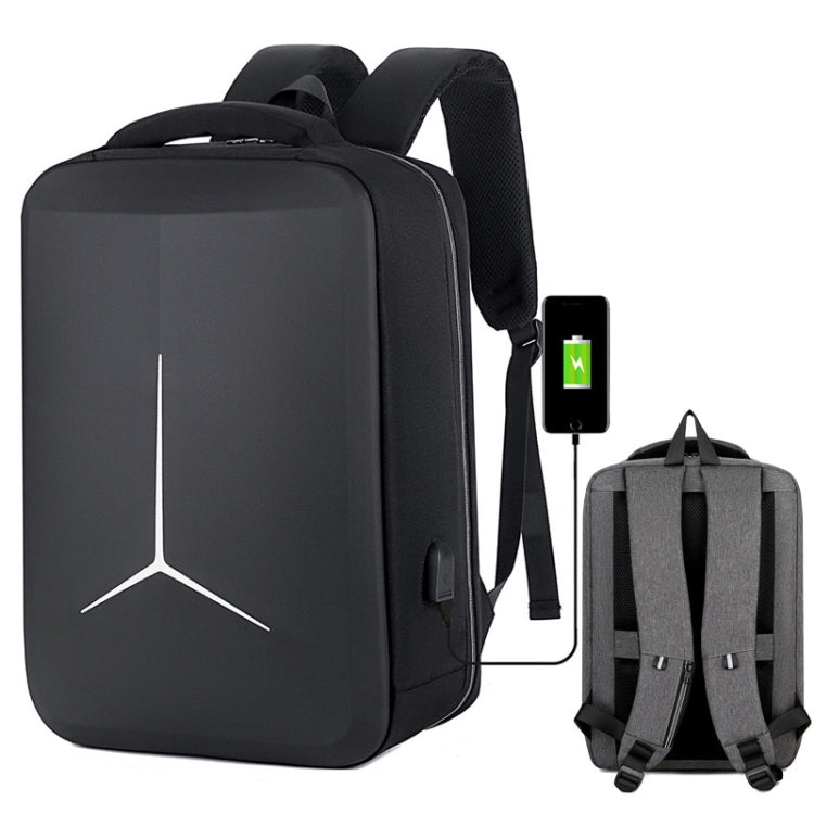 Zaino multifunzionale impermeabile per laptop sportivo da lavoro con porta USB, 15 inch, 17 inch