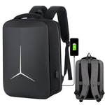Zaino multifunzionale impermeabile per laptop sportivo da lavoro con porta USB, 15 inch, 17 inch