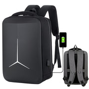 Zaino multifunzionale impermeabile per laptop sportivo da lavoro con porta USB, 15 inch, 17 inch
