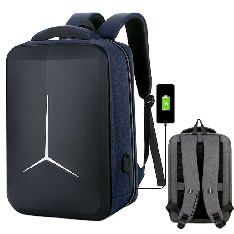 Zaino multifunzionale impermeabile per laptop sportivo da lavoro con porta USB, 15 inch, 17 inch