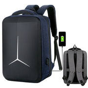 Zaino multifunzionale impermeabile per laptop sportivo da lavoro con porta USB, 15 inch, 17 inch