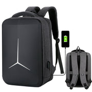 Zaino multifunzionale impermeabile per laptop sportivo da lavoro con porta USB, 15 inch, 17 inch