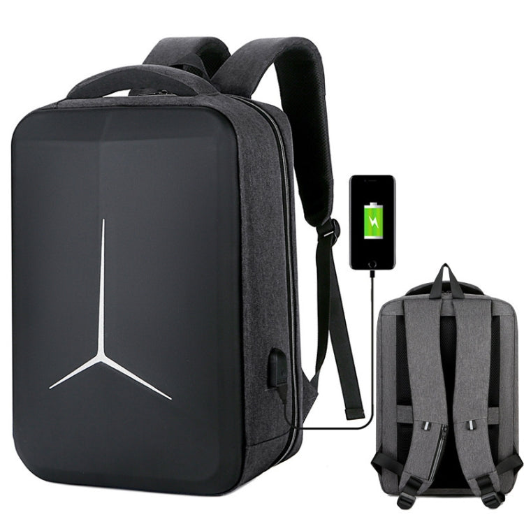 Zaino multifunzionale impermeabile per laptop sportivo da lavoro con porta USB, 15 inch, 17 inch
