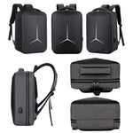 Zaino multifunzionale impermeabile per laptop sportivo da lavoro con porta USB, 15 inch, 17 inch