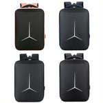 Zaino per laptop da pendolare aziendale impermeabile di grande capacità con porta USB, 15 inch