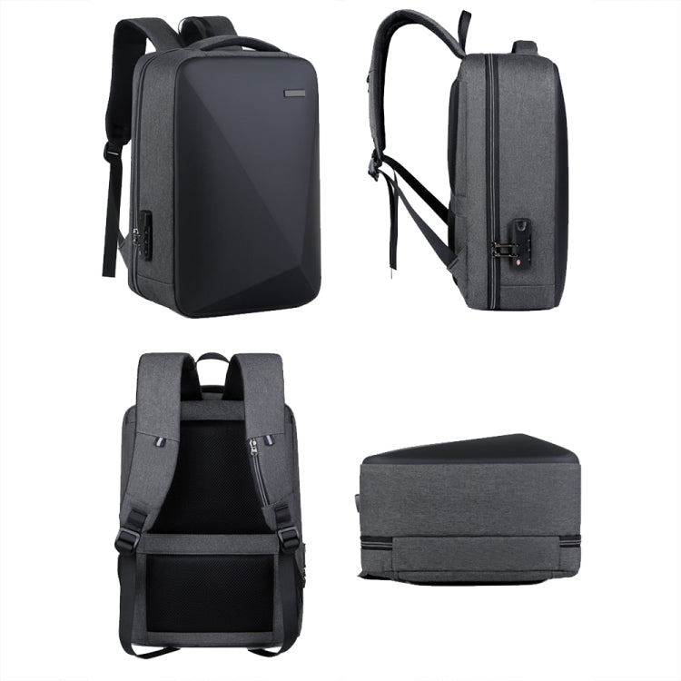 Zaino per laptop antifurto con password di grande capacità e porta USB, 16 inch