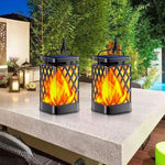 Luce solare LED da giardino effetto fiamma 0,6W