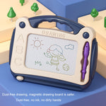 Tavolo da disegno per bambini Lavagna magnetica Giocattolo colorato per bambini Doodle Board, Small Blue, Small Pink, Small Green, Large Blue, Large Pink, Large Green