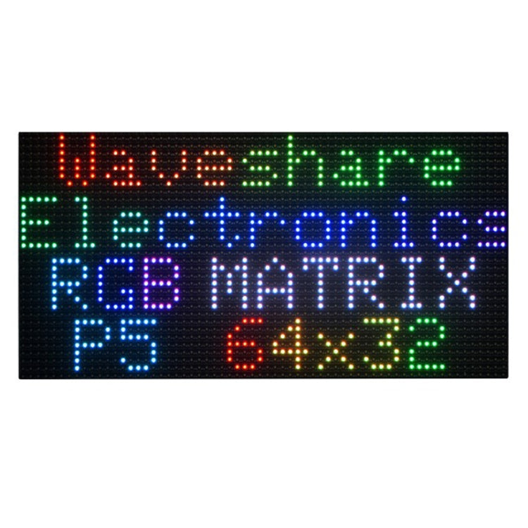 Pannello matrice LED RGB 64x32 pixel passo 5 mm