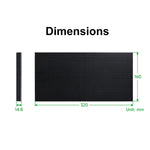 Pannello matrice LED RGB 64x32 pixel passo 5 mm