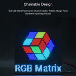 Pannello matrice LED RGB 64x32 pixel passo 5 mm