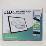 Lampada LED da disegno A3 con ricarica USB Type-C