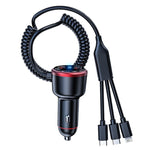 Mini caricabatterie a ricarica rapida per auto da uno a tre accendisigari, Regular Version, Standard Version, Upgrade Version, Premium Version, Flagship Version, Extreme Version