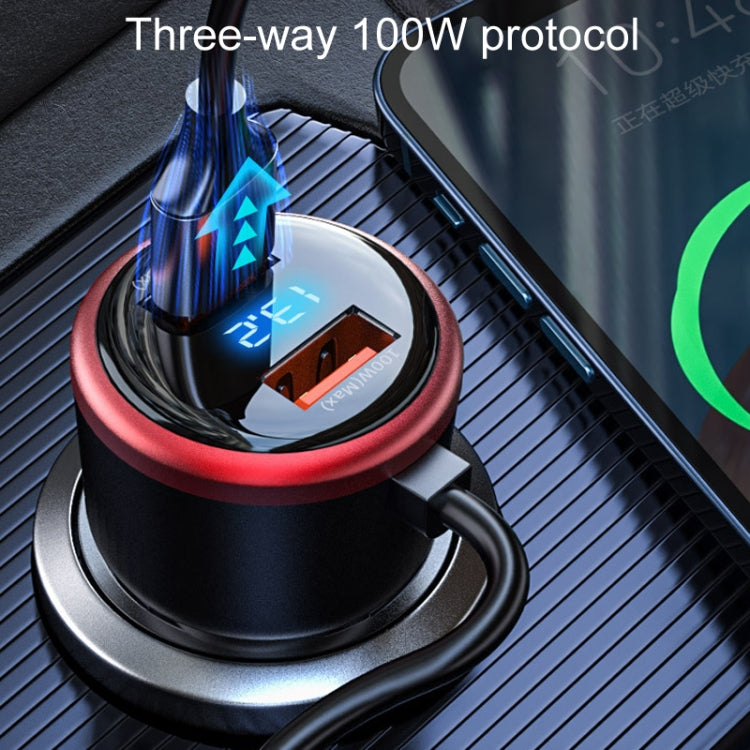 Mini caricabatterie a ricarica rapida per auto da uno a tre accendisigari, Regular Version, Standard Version, Upgrade Version, Premium Version, Flagship Version, Extreme Version