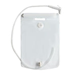 Borsa per acqua da bagno pieghevole in PVC portatile da campeggio all'aperto da 10 litri