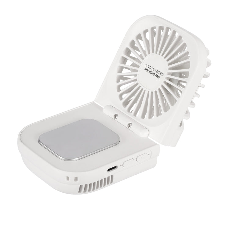 Ventola da tavolo pieghevole con impacco freddo USB
