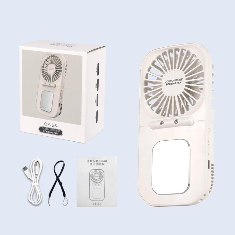 Ventola da tavolo pieghevole con impacco freddo USB