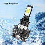 2 pezzi H11B 3570 2LED 80W Lampadine per fari auto Fendinebbia ad alta luminosità, H11B (White), H11B (Yellow), H11B (Ice Blue)