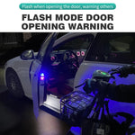 Luci di avvertimento notturne anti-collisione e anti-tailgating per auto senza cablaggio universale