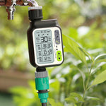 NADSTER Garden Screen Temporizzato Sensore pioggia Automatico Irrigatore per fiori, Single Outlet, Dual Outlet