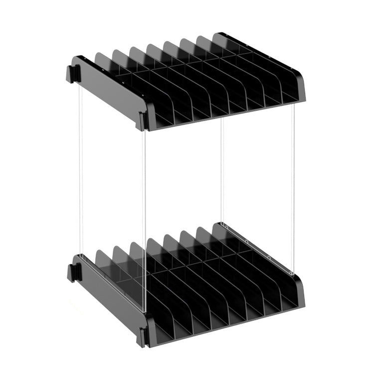 Staffa di archiviazione per disco CD per carte da gioco Custodia per CD di archiviazione montata a parete, 32 sheets