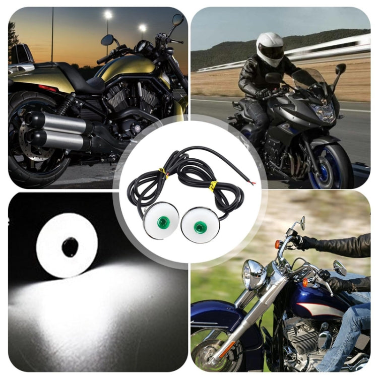 Faretto per specchietto retrovisore retrovisore retrovisore per moto Eagle Eye da 2 pezzi 23 mm