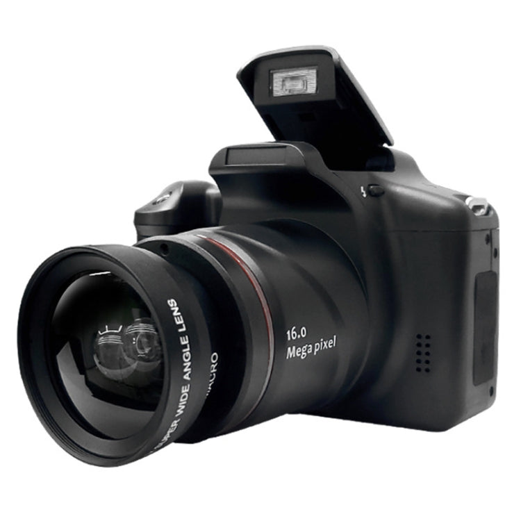 HD-05+ Fotocamera digitale HD 1080P da 2,4 pollici Zoom digitale 16X Foto e video DV, 1080P