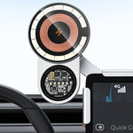 Supporto per telefono cellulare con ricarica wireless per auto per Tesla Model 3 e altri modelli