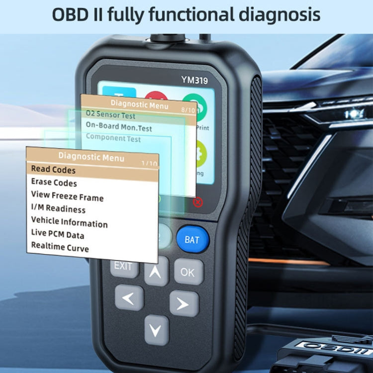 Rilevatore di durata della tensione della batteria del motore dell'automobile OBD, YM319