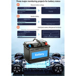 Rilevatore di codici di errore cancella batteria motore auto OBD, YM519