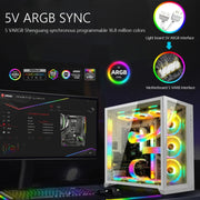 AOSOR AL300 Computer Glow Line ARGB Neon Cavo Scheda madre Telaio Luce Striscia Decorazione lavagna luminosa, AL300