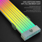 AOSOR AL300 Computer Glow Line ARGB Neon Cavo Scheda madre Telaio Luce Striscia Decorazione lavagna luminosa, AL300