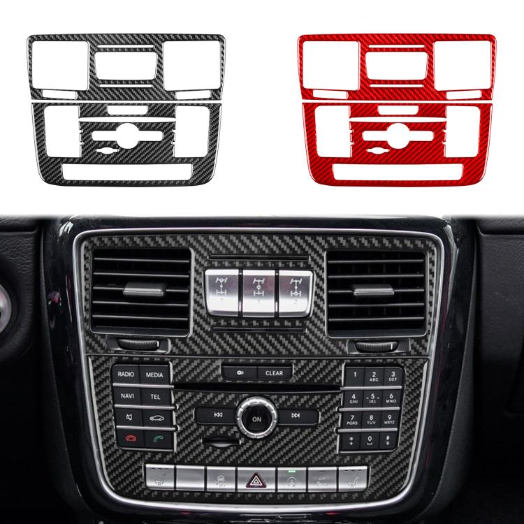 Per Mercedes-Benz Classe G W463, set di 2 adesivi decorativi per pannello multimediale.