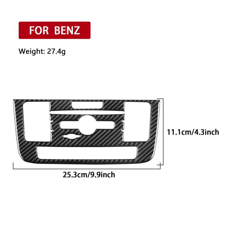Per Mercedes-Benz Classe G W463, set di 2 adesivi decorativi per pannello multimediale.