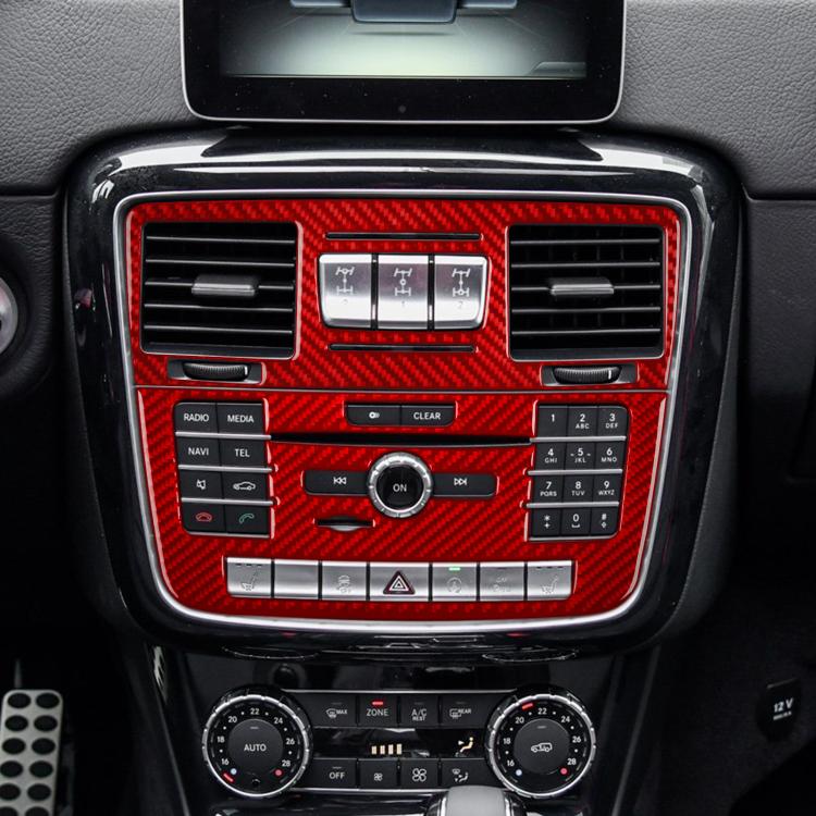Per Mercedes-Benz Classe G W463, set di 2 adesivi decorativi per pannello multimediale.