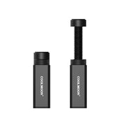 COOLMOON Supporto per scheda grafica Scheda grafica per computer desktop Staffa di supporto verticale superiore Vite Aste di supporto telescopiche, 2.8-5cm (Black), 2.8-5cm (Silver), 5-8cm (Black), 5-8cm (Silver), 7.5-12cm (Black), 7.5-12cm (Silver)