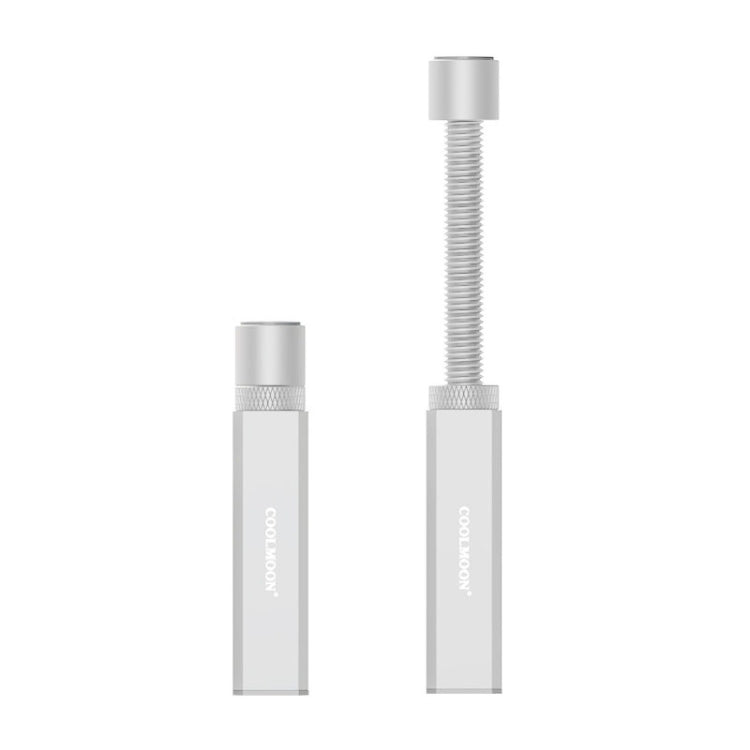 COOLMOON Supporto per scheda grafica Scheda grafica per computer desktop Staffa di supporto verticale superiore Vite Aste di supporto telescopiche, 2.8-5cm (Black), 2.8-5cm (Silver), 5-8cm (Black), 5-8cm (Silver), 7.5-12cm (Black), 7.5-12cm (Silver)