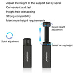 COOLMOON Supporto per scheda grafica Scheda grafica per computer desktop Staffa di supporto verticale superiore Vite Aste di supporto telescopiche, 2.8-5cm (Black), 2.8-5cm (Silver), 5-8cm (Black), 5-8cm (Silver), 7.5-12cm (Black), 7.5-12cm (Silver)