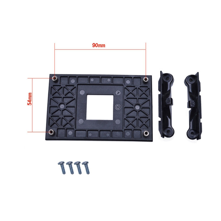 Supporto per rack per radiatore CPU AM4 Base della scheda madre del computer AMD