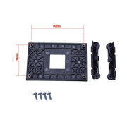 Supporto per rack per radiatore CPU AM4 Base della scheda madre del computer AMD
